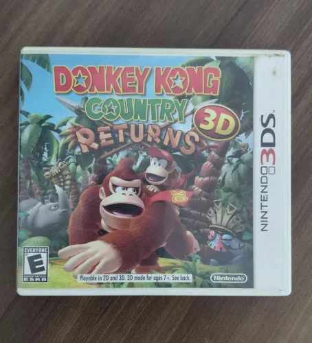 Donkey Kong Country Returns - Nintendo 3DS - Mídia Física (Usada)