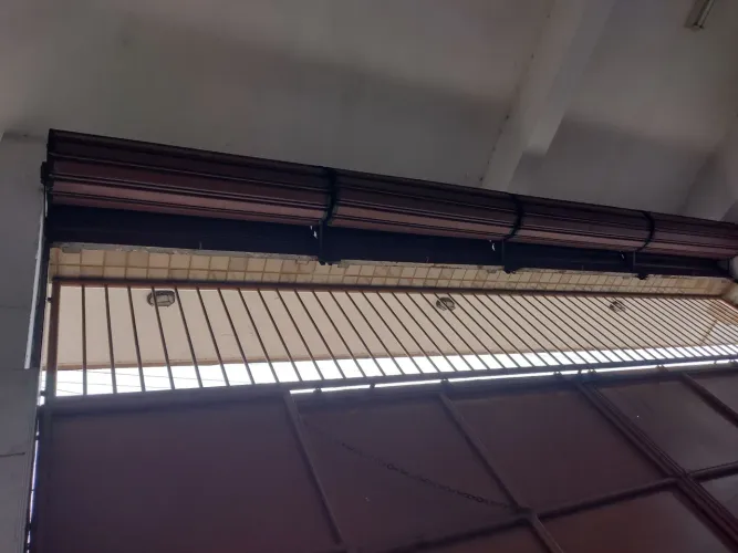 Folha portão de enrolar completo