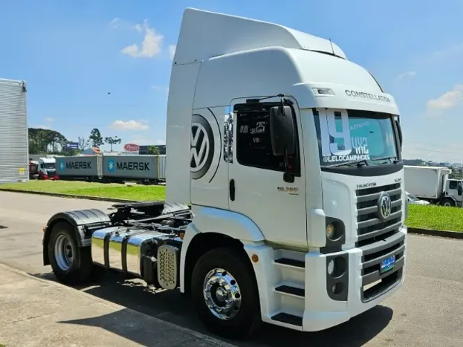 Vw Constellation 19.360 4x2 Ano 2019 Automático Ar Condicionado Roda de Alumínio dianteira
