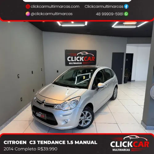 Citroen C3 Tendance 1.5 Flex 8V 5P Mec. 2014