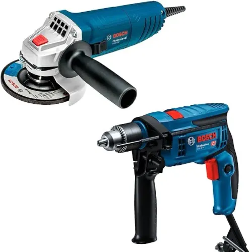 Combo - Furadeira  Bosch GSB 16 RE 220V e Esmerilhadeira Bosch GWS 850 - 220V