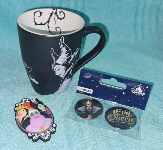 Kit Malévola Vilãs Disney Paris