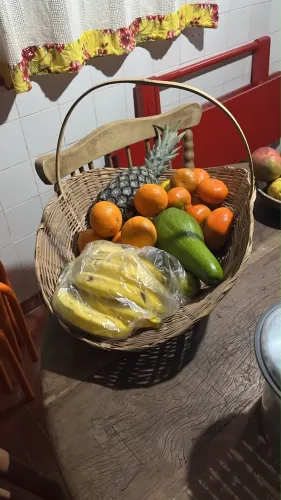 Cesta de madeira