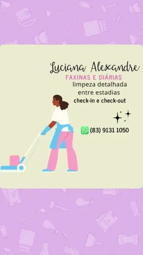 Faxina e diáriarista em João pessoa