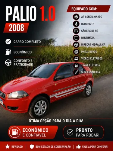 Fiat Palio ELX 1.0 Fire/30 Anos F. Flex 8V 4P 2008