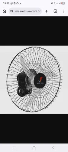 Ventilador de Parede 60cm Novo