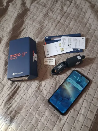 MOTO G24 POWER 128G 8GB NOVO SEM MARCA DE USO