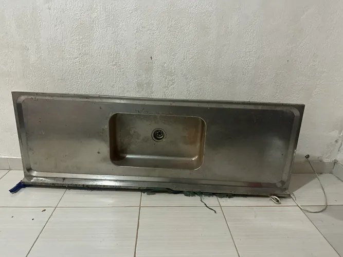 Pia de inox