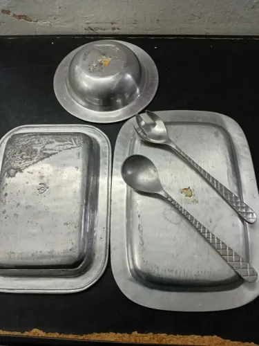 Lote travessas pewter 
