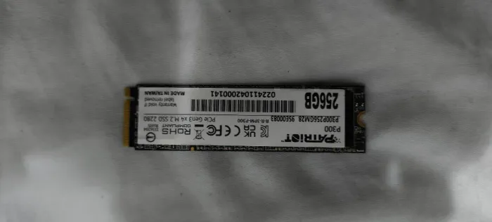 256 GB M.2 SSD