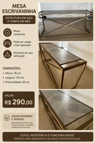 Mesa escrivaninha