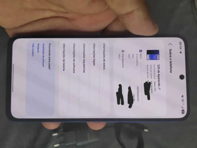 Samsung S25 Normal 5G 256/12 Preto