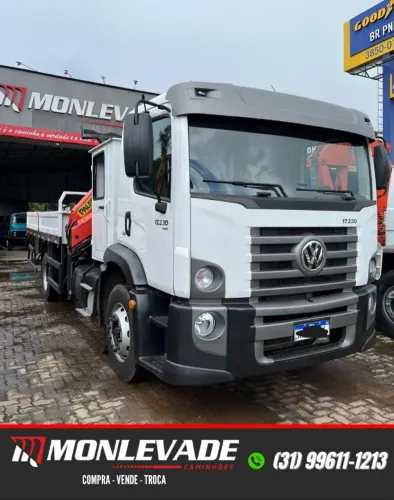 Caminhao VW 17230 Constellation Completo - Ano 2018 - C/ Munck Palfinger 12.5