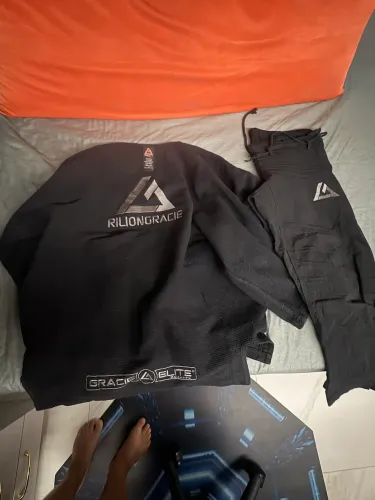 Kimono A3 masculino jiu jitsu.