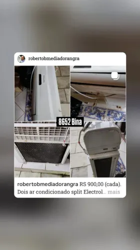 Ar condicionado split Electrolux 9000 BTUs 220 volts