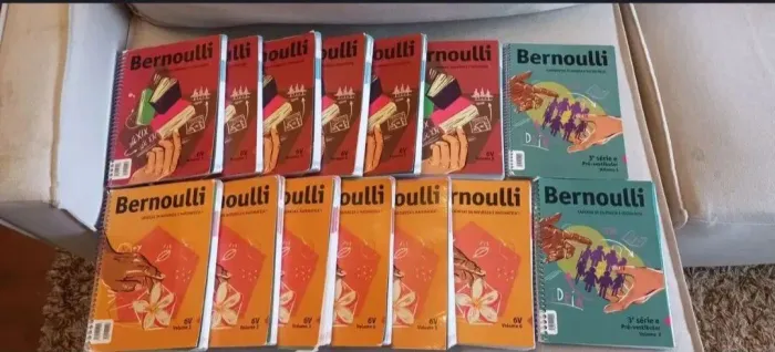 Bernoulli 2025 Livros completos