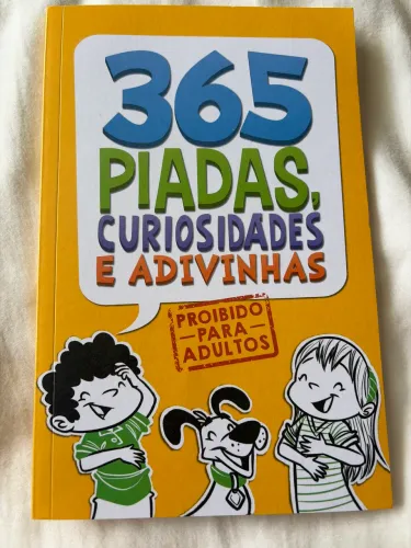 Livro 365 piadas curiosidades e adivinhas