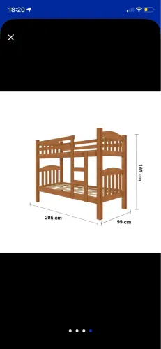 Beliche Barreto Rubi com Cama Auxiliar