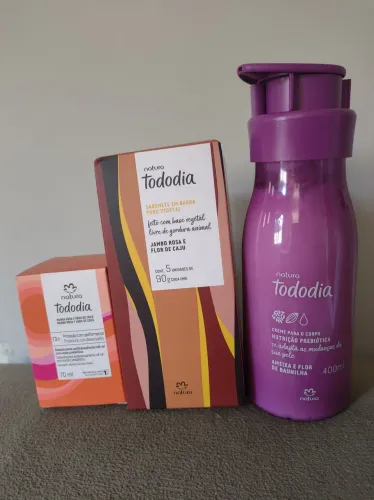 Kit natura novinho. 70 reais.