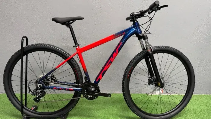 Bicicleta Tsw Ride 21v Shimano Freio Hidraulico Aro 29 Cor Vermelho