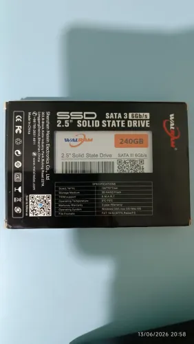 SSD 240 GB 3D NAND- SATA 3- 2.5" NOVO