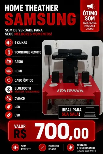 HOME THEATER SAMSUNG