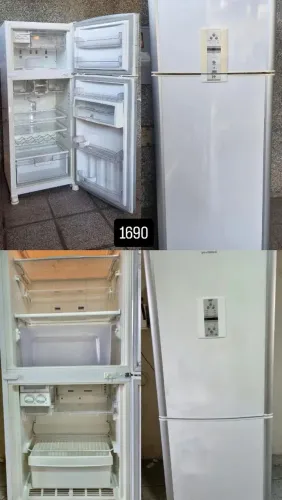 Duas geladeiras inversa EA outra duplex