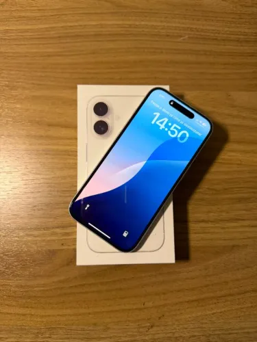 IPHONE 16 256GB NA GARANTIA E COM NOTA FISCAL