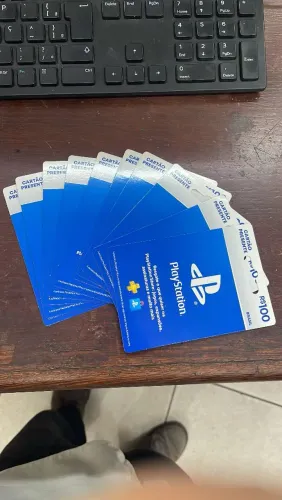 Cartão Playstation R$ 100,00