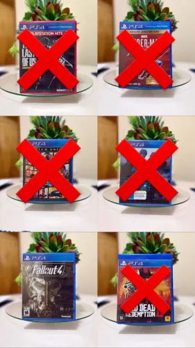 Jogos de PS4 originais (leia a descrição)