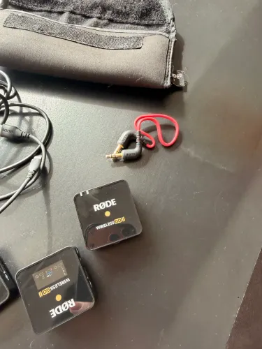 Microfone rode wireless go 2