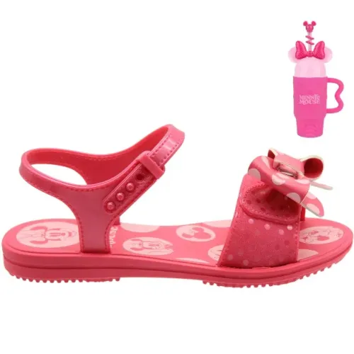 Sandália Infantil Disney Fun Cup Com Copo Menina