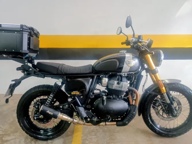 Interceptor Bear 650 Premium 2027garantia até abril de 2028 22 X cartão troca o carro moto