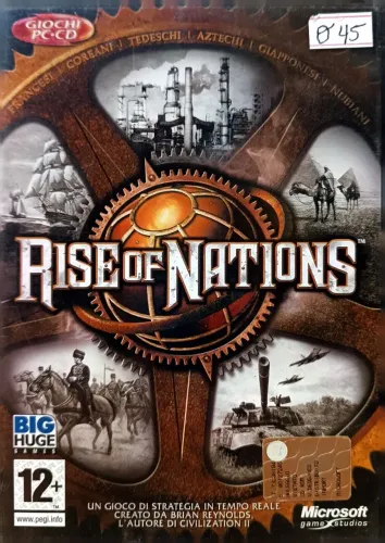 Cd De Jogo Rise Of Nations Jogo Italiano O 45