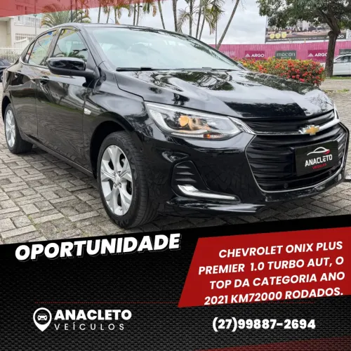 Chevrolet Onix Sedan Plus Premier 1.0 12V TB Flex Aut. 4P 2021