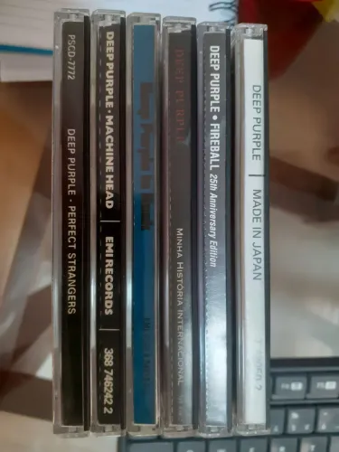 Coleção 6 CDs Deep Purple