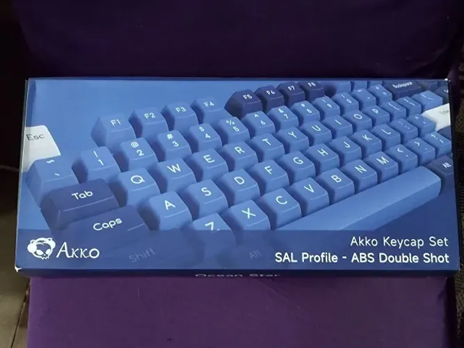 Keycaps Akko SAL Profile, ABS Double Shot, Ocean Star, AKKO-KEYCAP-OCSTAR - (NOVO)
