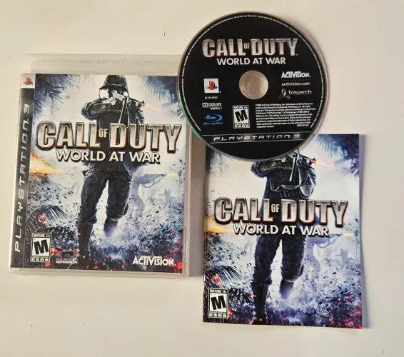 Call of duty World at War ps3 original seminovo Playstation 3