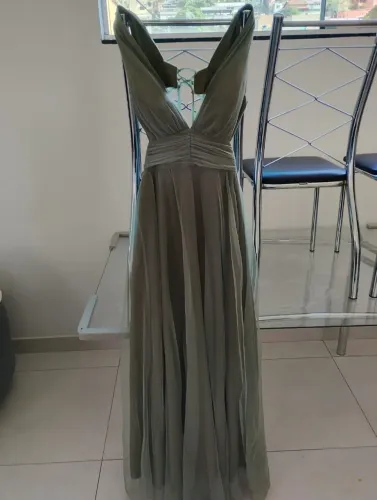 Vestido Festa PADRINA Verde G