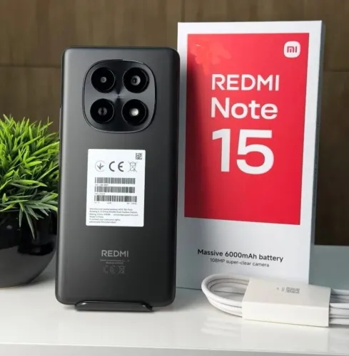 Xiaomi Redmi Note 15 4g 8gb/256gb novo lacrado