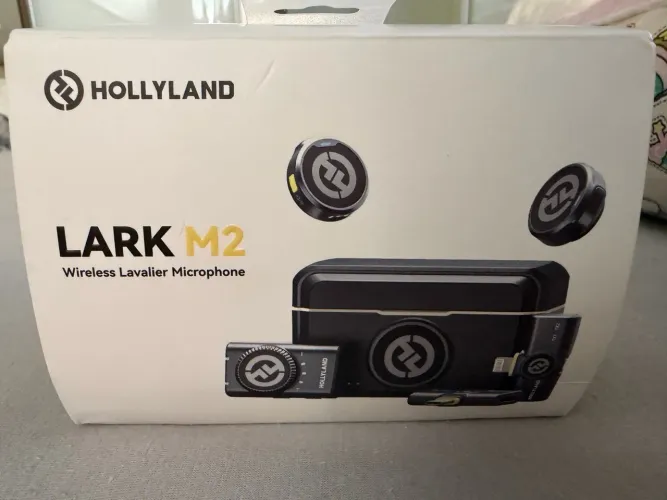 Microfone HOLLYLAND LARK M2 (usado uma única vez)