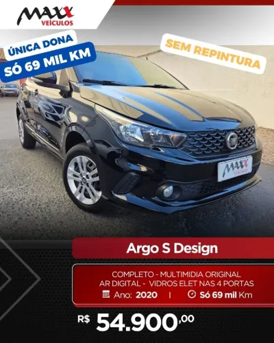 Fiat Argo Drive 1.0 6V Flex 2020