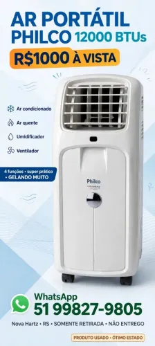 AR CONDICIONADO PORTÁTIL
