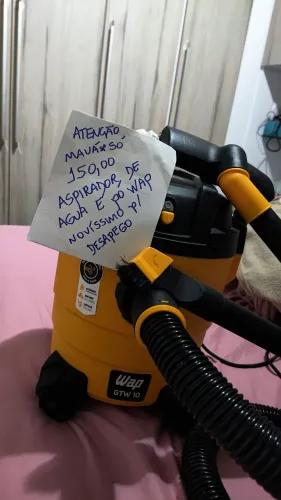 WAP ASPIRE ÁGUA E PÓ COM RAPIDEZ 