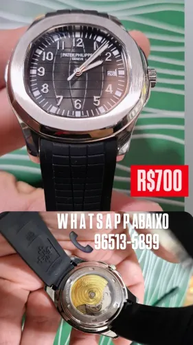Relógio PATEK PHILIPPE AUTOMÁTICO MODELO AQUANAUT