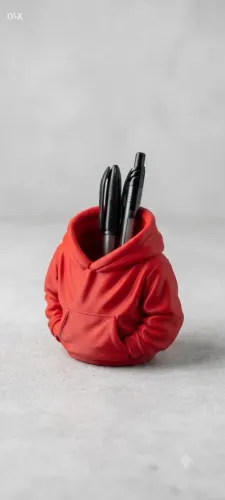 Porta Canetas Premium Moletom Para Escritório E Casa