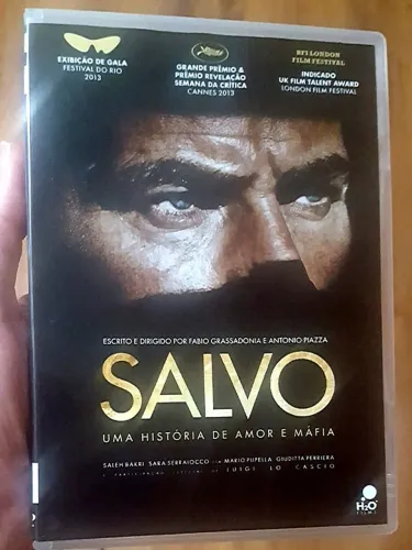 DVD Salvo Uma História De Amor E Máfia - Premiado Policial Italiano