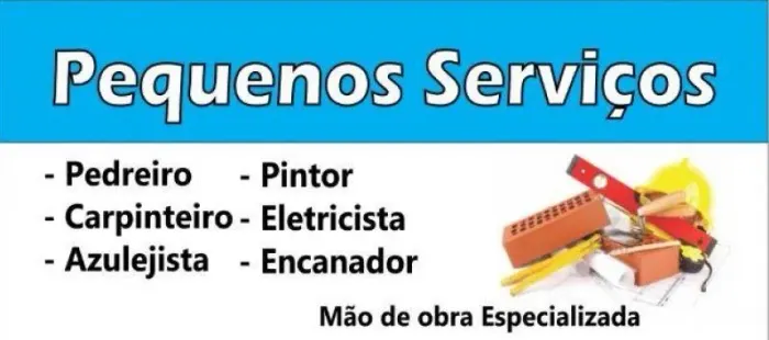 Pedreiro e pintor 