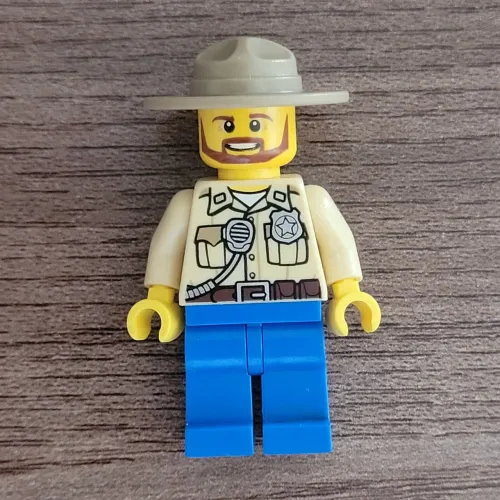 Miniatura Policial do Pântano / Swamp Police de LEGO City