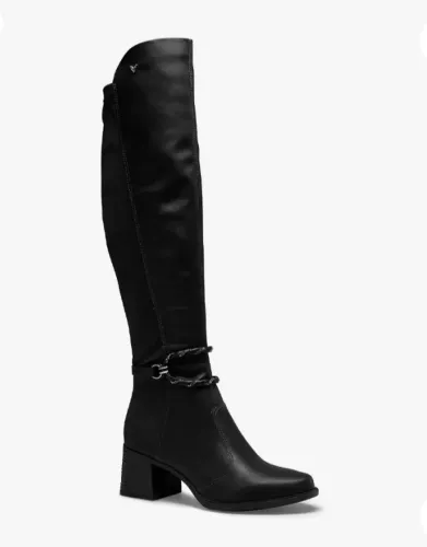 Bota montaria Mississipi cano alto salto bloco